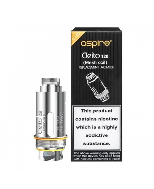 ASPIRE CLEITO 120 MESH REPLACEMENT VAPE COILS