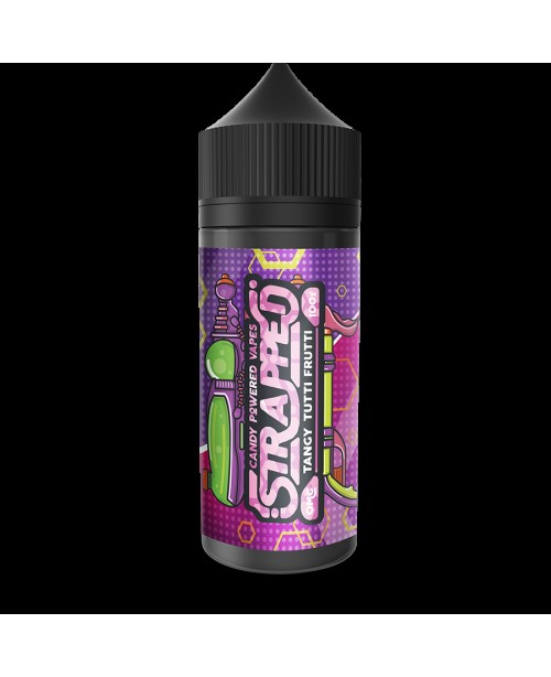 TANGY TUTTI FRUTTI E LIQUID BY STRAPPED 100ML 70VG