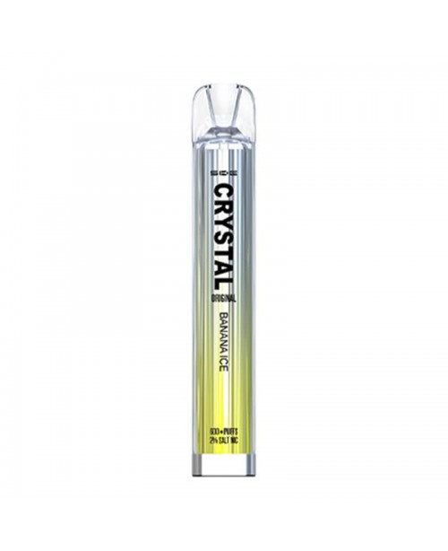 Banana Ice By SKE Crystal 600 Puffs Disposable Vap...