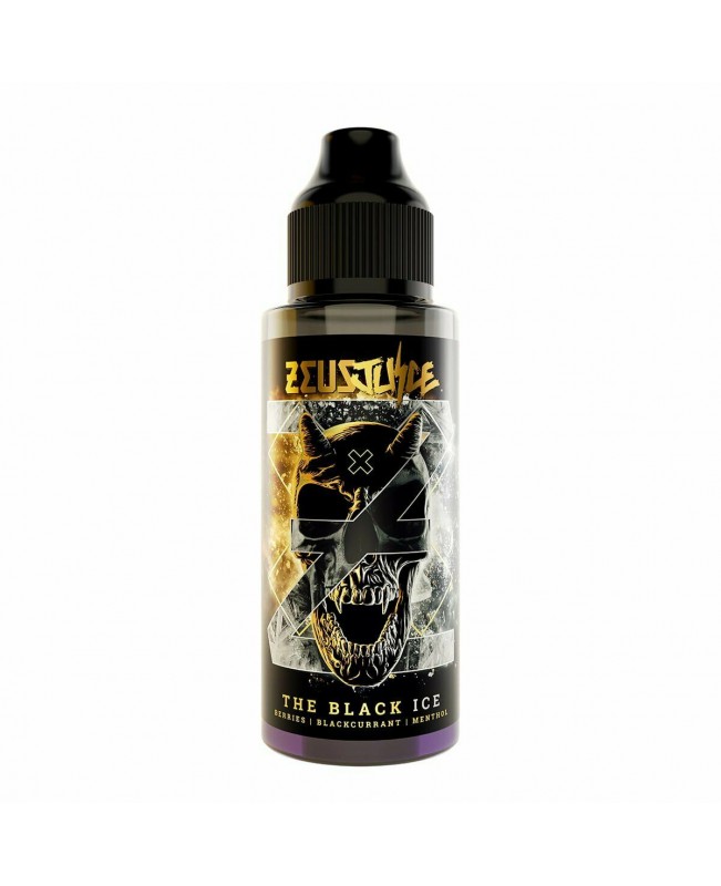 THE BLACK ICE E LIQUID BY ZEUS JUICE 100ML 70VG