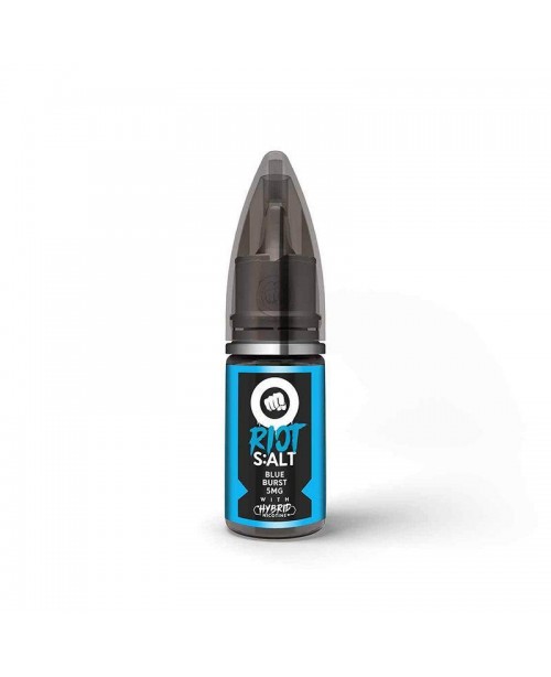 BLUE BURST HYBRID NICOTINE SALT E-LIQUID BY RIOT S...