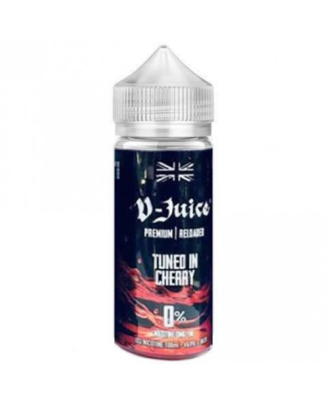 TUNED IN CHERRY E LIQUID BY V JUICE 100ML 80VG