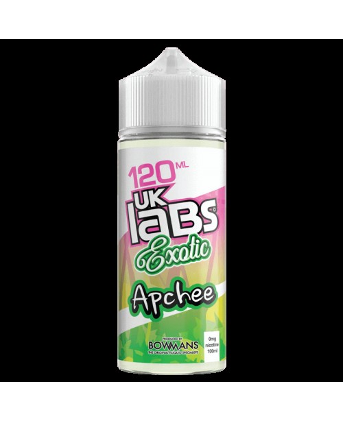 APCHEE E LIQUID BY UK LABS - EXOTIC 100ML 70VG