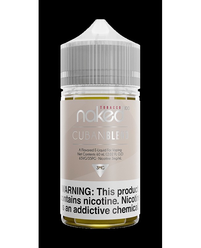 CUBAN BLEND E LIQUID BY NAKED 100 - TOBACCO 50ML 70VG