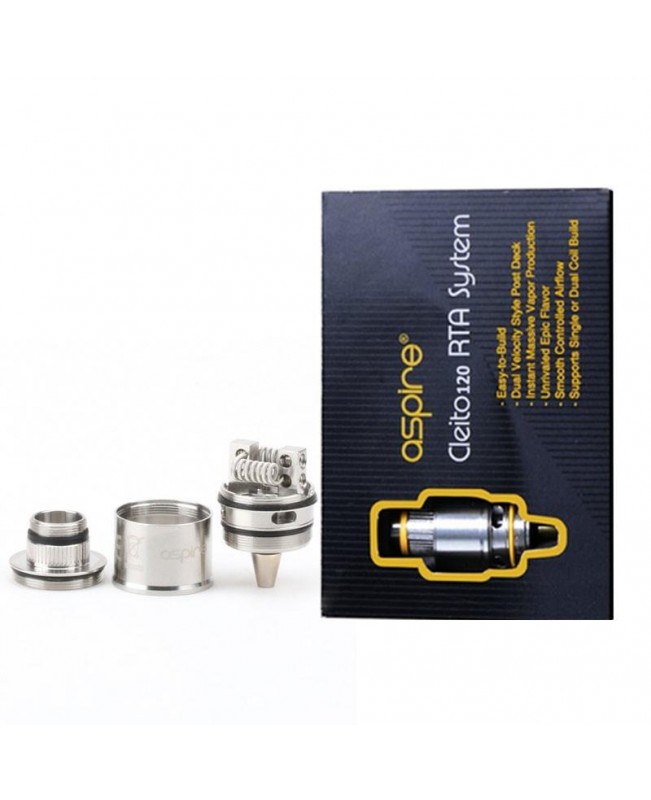 ASPIRE CLEITO 120 VAPE RTA DECK