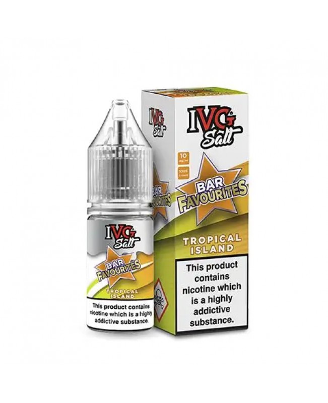 TROPICAL ISLAND NICOTINE SALT E-LIQUID BY IVG SALT BAR FAVOURITES