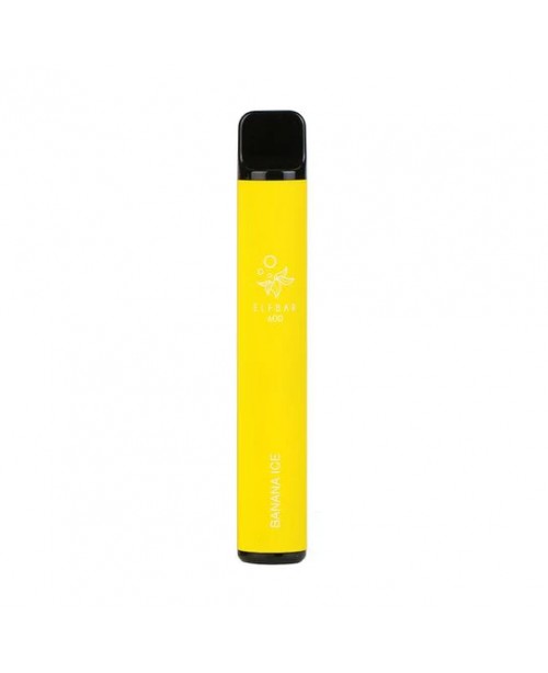 Banana Ice Elf Bar 600 Puffs Disposable Vape