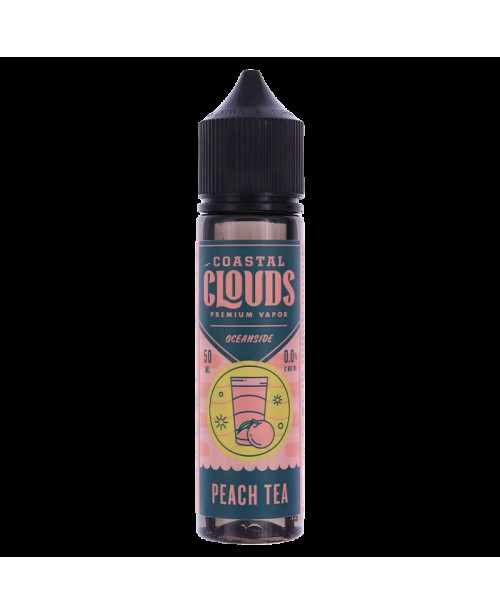 PEACH TEA E LIQUID BY COASTAL CLOUDS - OCEANSIDE 5...