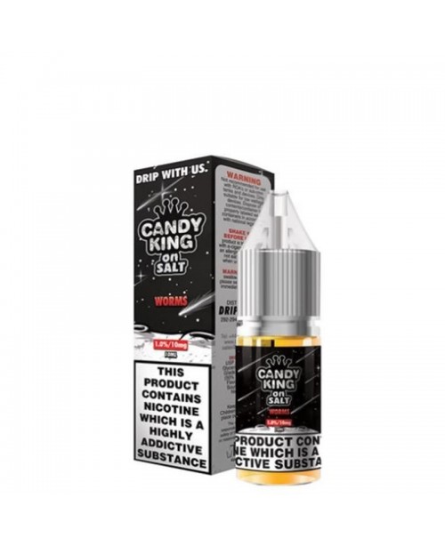 WORMS NICOTINE SALT E-LIQUID BY CANDY KING ON SALT