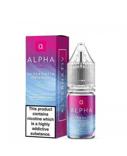 ALPHA NICOTINE SALT E-LIQUID BY ALTERNATIV