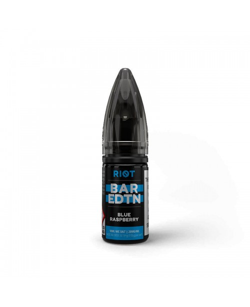 BLUE RASPBERRY RIOT BAR EDTN NICOTINE SALT E-LIQUI...