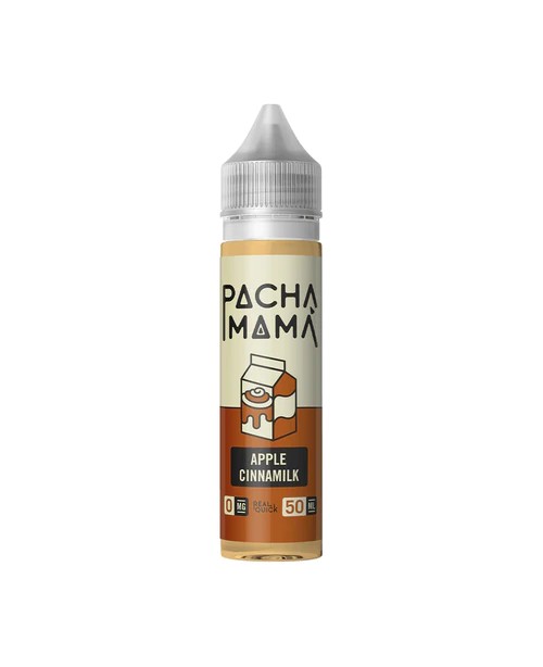 APPLE CINNAMILK E LIQUID BY PACHA MAMA DESSERT 50M...