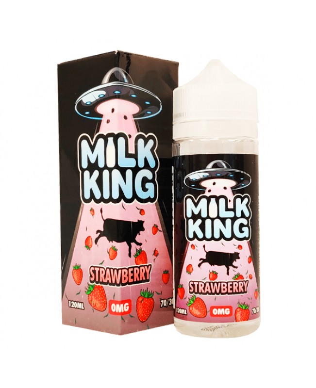 STRAWBERRY E LIQUID BY MILK KING 100ML 70VG