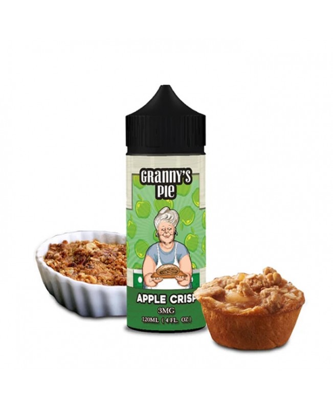 APPLE CRISP GRANNYS PIE E LIQUID BY VAPE BREAKFAST CLASSIC 100ML 70VG