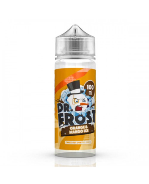 ORANGE AND MANGO ICE E LIQUID BY DR FROST 100ML 70...