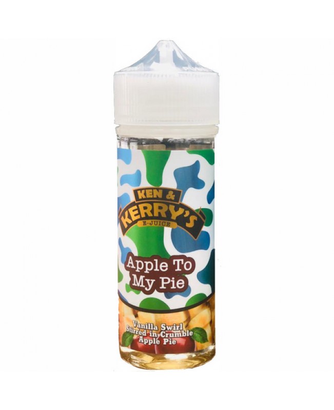 APPLE TO MY PIE E LIQUID BY KEN & KERRYS 100ML 60VG