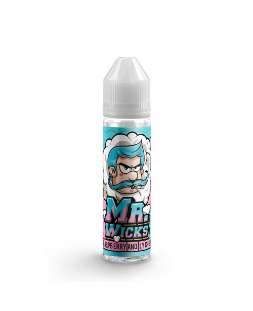 RASPBERRY AND LYCHEE E LIQUID BY MR WICKS 50ML 70V...
