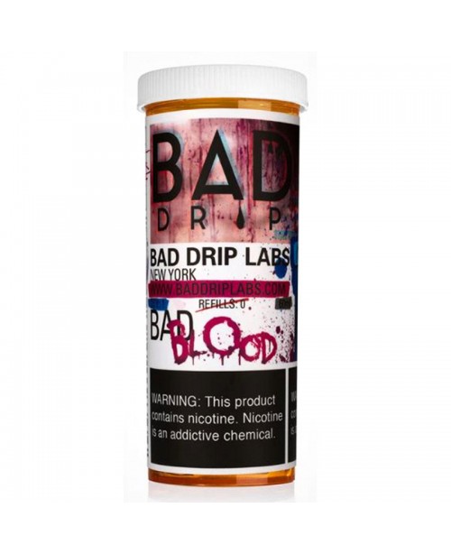 BAD BLOOD E LIQUID BY BAD DRIP 50ML 80VG