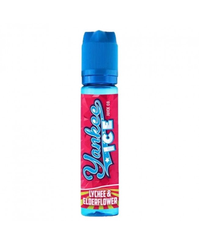 LYCHEE & ELDERFLOWER E LIQUID BY YANKEE JUICE CO - ICE 50ML 70VG
