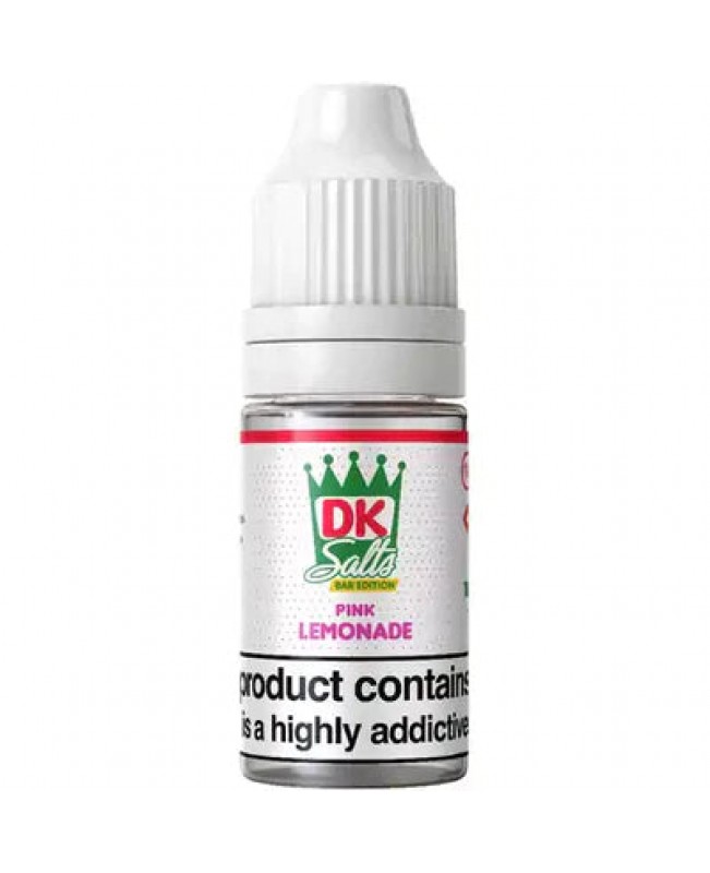 PINK LEMONADE NICOTINE BAR SALT E LIQUID BY DONUT KING 10ML 50VG