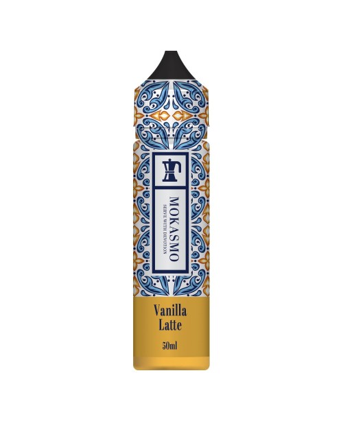 VANILLA LATTE E LIQUID BY MOKSAMA 50ML 70VG
