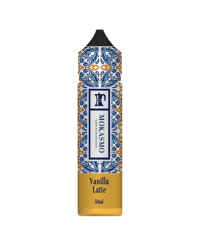 VANILLA LATTE E LIQUID BY MOKSAMA 50ML 70VG