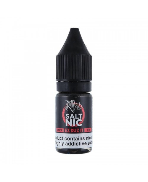 EZ DUZ IT NICOTINE SALT E-LIQUID BY RUTHLESS SALT ...