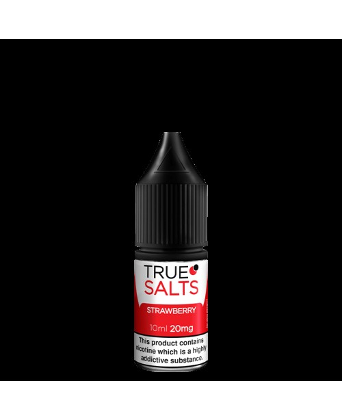 STRAWBERRY NICOTINE SALT E-LIQUID BY TRUE SALTS