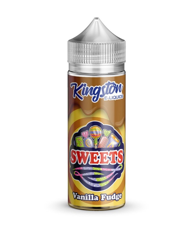 VANILLA FUDGE E LIQUID KINGSTON SWEETS 100ML 70VG