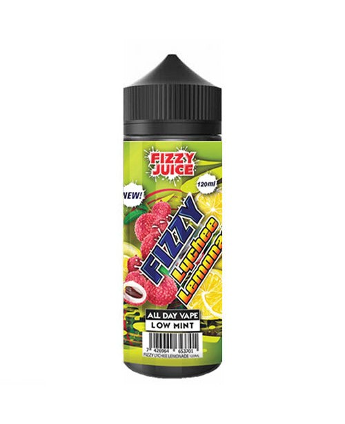 FIZZY LYCHEE LEMONADE E LIQUID BY FIZZY JUICE - MO...