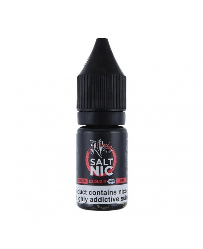 EZ DUZ IT ON ICE NICOTINE SALT E-LIQUID BY RUTHLESS SALT NIC