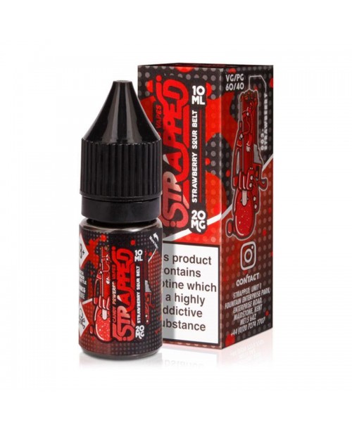 STRAWBERRY SOUR BELT NICOTINE SALT E-LIQUID BY STR...