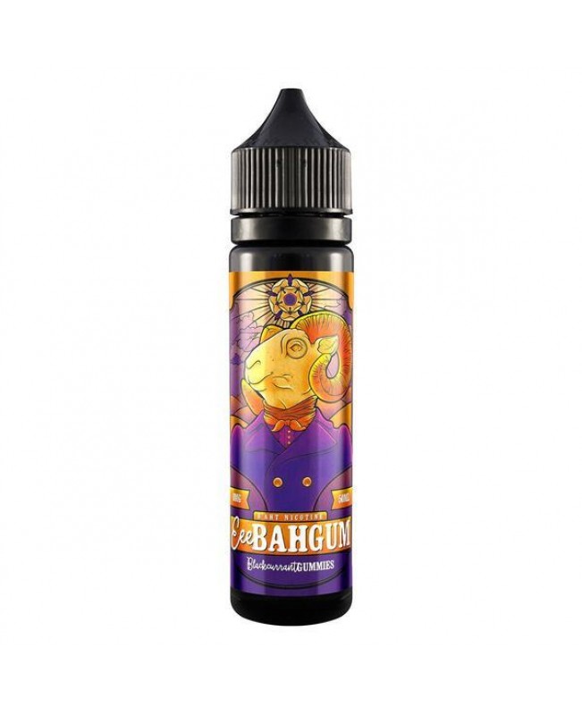 BLACKCURRANT E LIQUID BY EEE BAH GUM 50ML 70VG