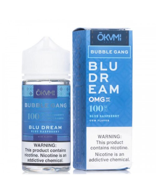 BLU DREAM E LIQUID BY OKVMI - BUBBLE GANG 100ML 70...