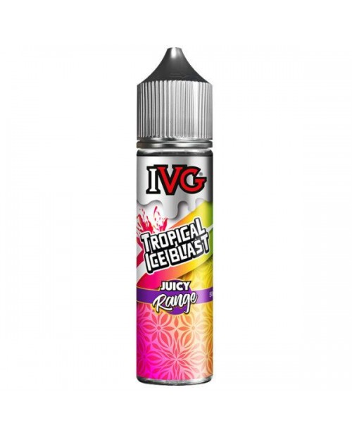 TROPICAL ICEBLAST E LIQUID BY I VG JUICY RANGE 50M...