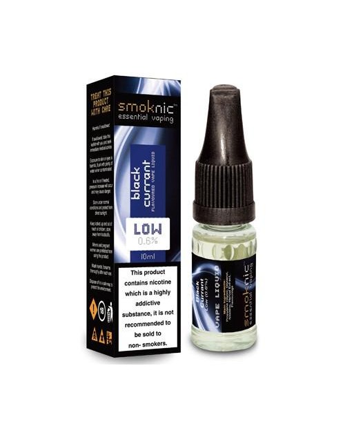 BLACKCURRANT E LIQUID BY SMOKNIC 10ML 70VG