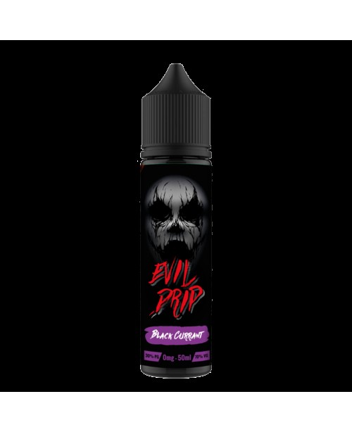 BLACKCURRANT E LIQUID BY EVIL DRIP 50ML 70VG
