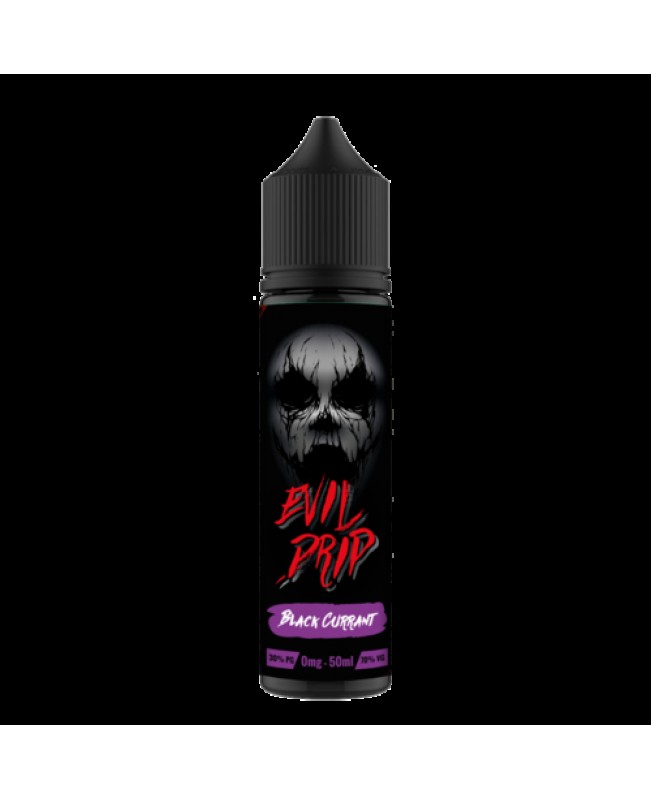 BLACKCURRANT E LIQUID BY EVIL DRIP 50ML 70VG