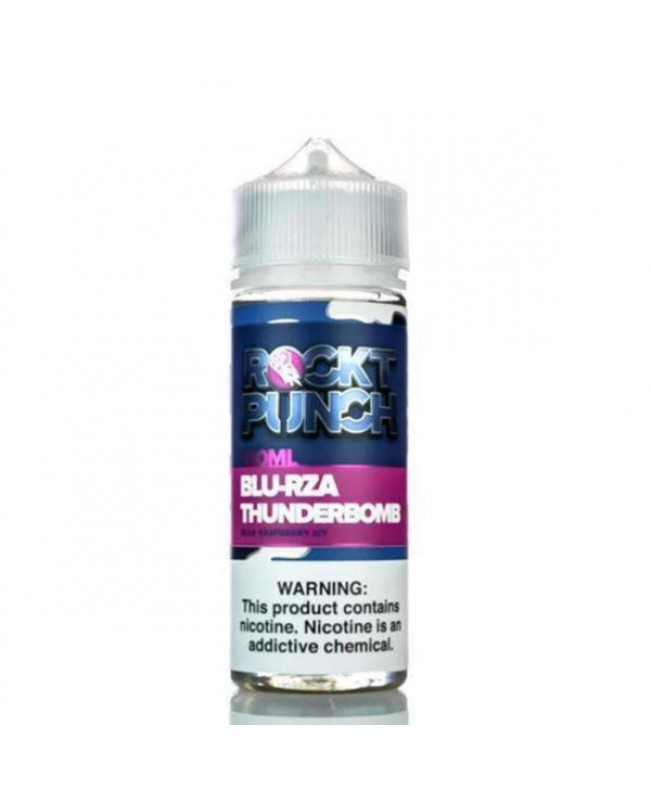 BLU RZA THUNDERBOMB E LIQUID BY OKVMI - ROCKT PUNCH 100ML 70VG