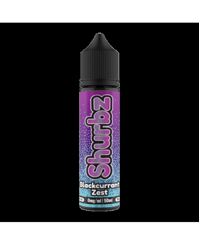 BLACKCURRANT ZEST E LIQUID BY SHURBZ 50ML 70VG