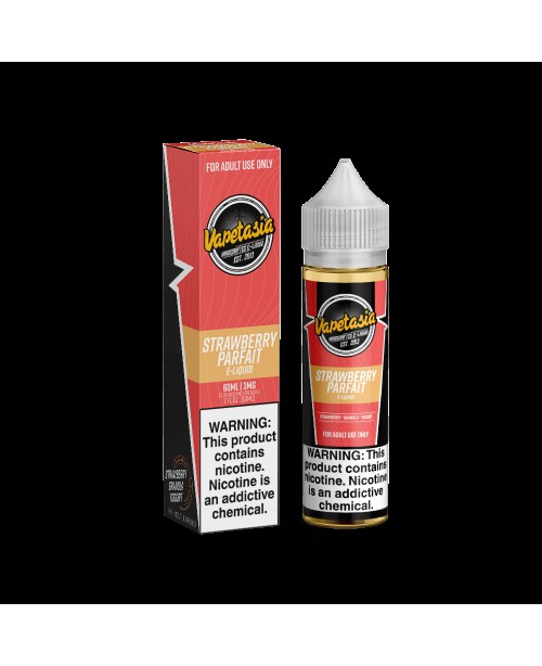 STRAWBERRY PARAFAIT E LIQUID BY VAPETASIA 50ML 70V...
