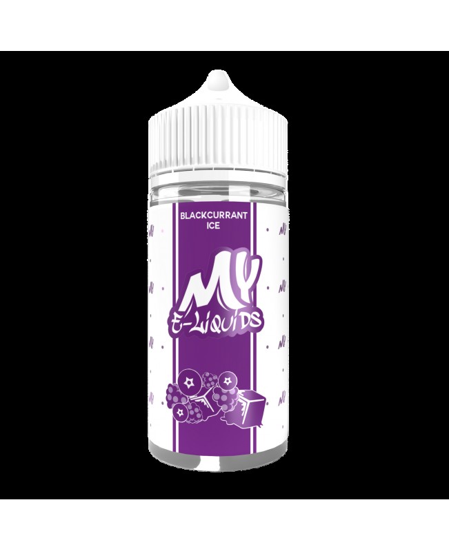BLACKCURRANT ICE E-LIQUID SHORTFILL BY MY E LIQUID ICE 100ML