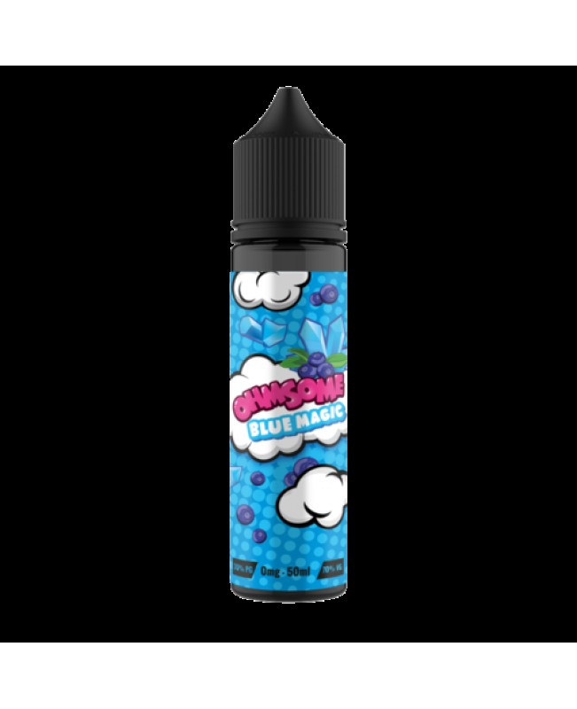 BLUE MAGIC E LIQUID BY OHMSOME 50ML 70VG