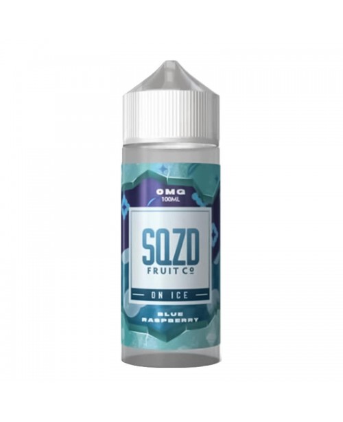 BLUE RASPBERRY ON ICE E LIQUID BY SQZD FRUIT CO 10...