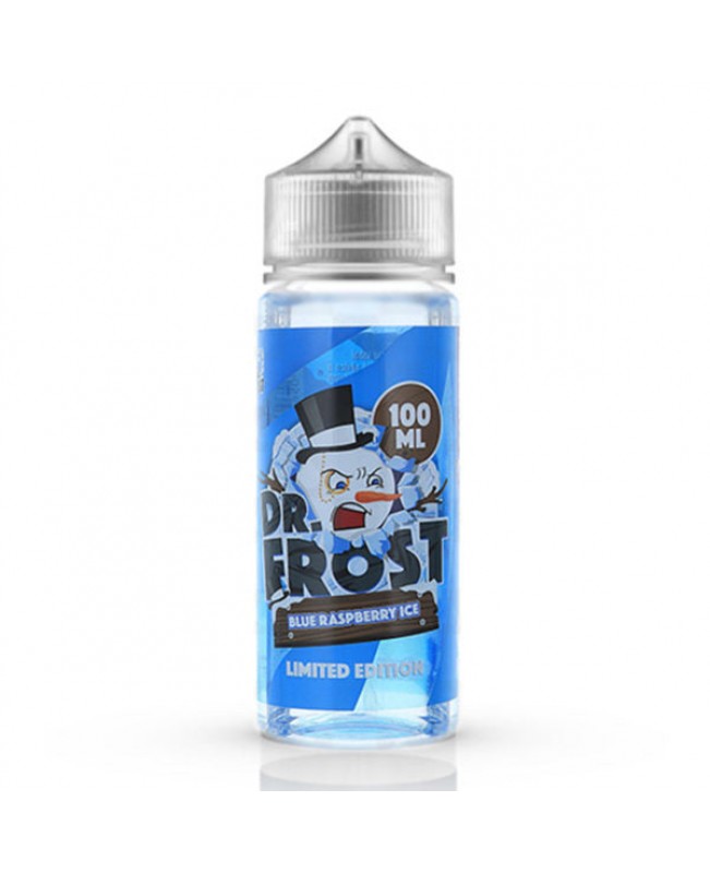 BLUE RASPBERRY ICE E LIQUID BY DR FROST 100ML 70VG
