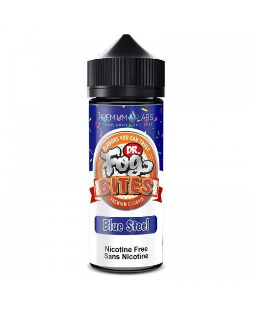 BLUE STEEL DONUTS E LIQUID BY DR FOG 100ML 75VG