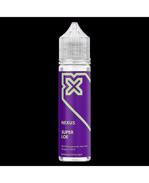 SUPER LOE E LIQUID BY NEXUS 50ML 70VG