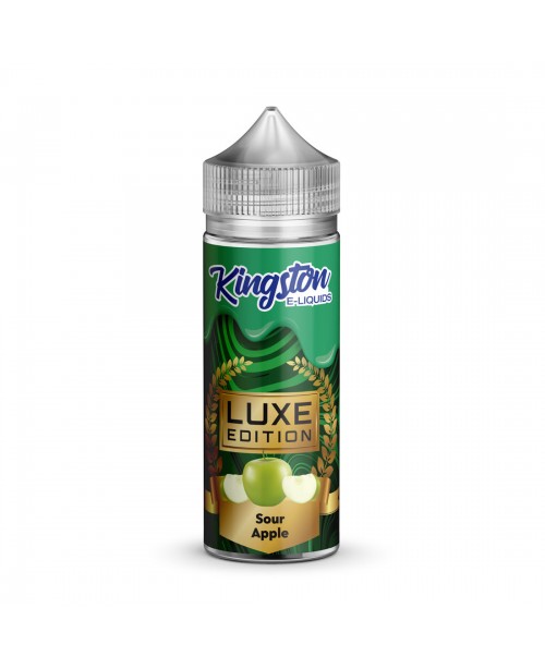 SOUR APPLE E LIQUID KINGSTON LUXE EDITION 100ML 70...