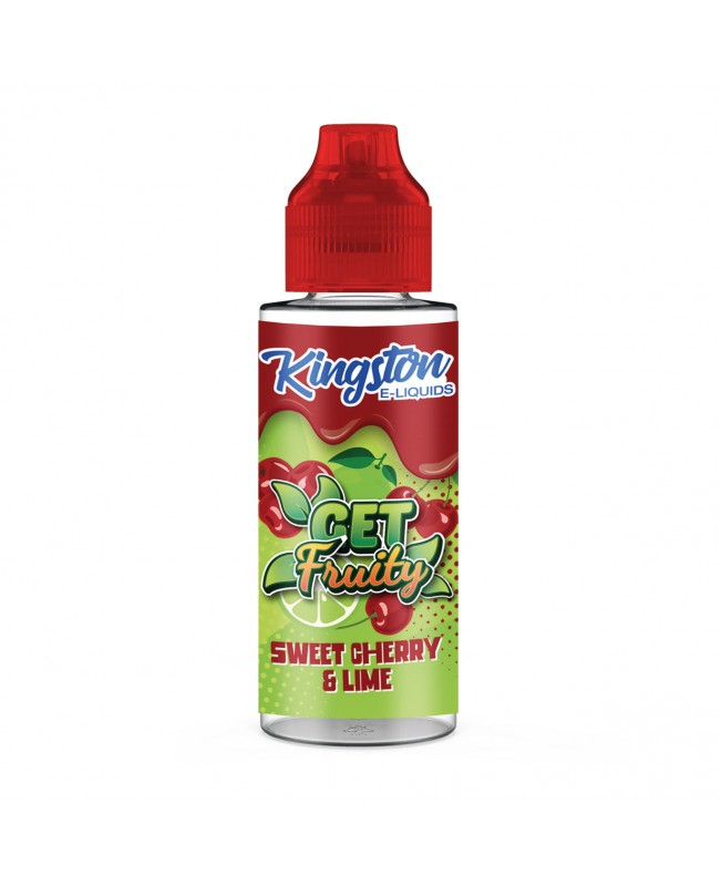 SWEET CHERRY & LIME E LIQUID KINGSTON GET FRUITY 100ML 70VG