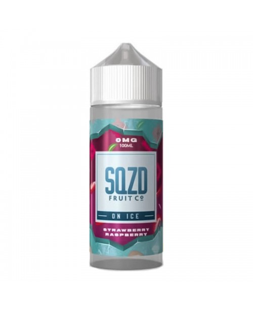 STRAWBERRY RASPBERRY ON ICE E LIQUID BY SQZD FRUIT...